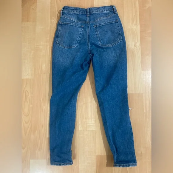 High Rise Straight Jeans - Picture 2 of 3